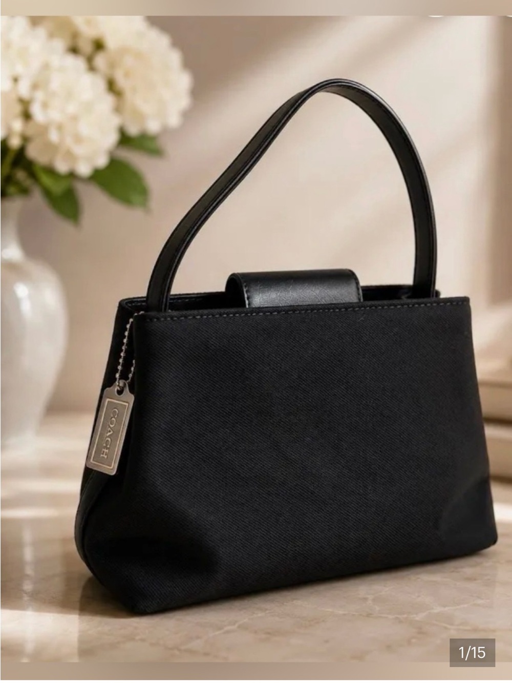 Coach Vintage Mercer Shoulder Bag - Black